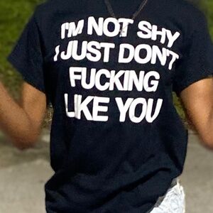 Black And White Shirt